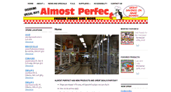 Desktop Screenshot of almostperfect.ca
